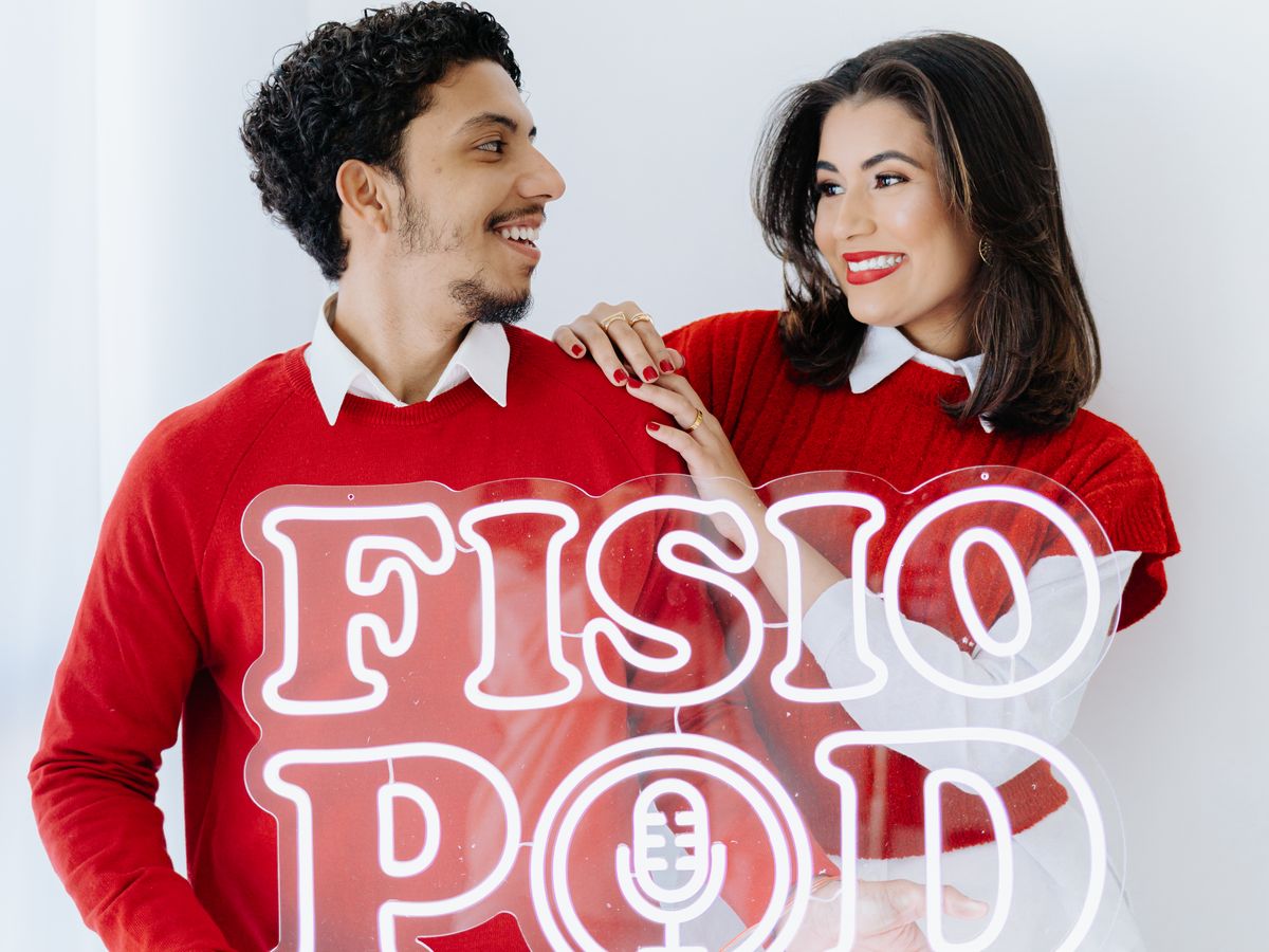 Sobre os apresentadores: Alan e Nathália